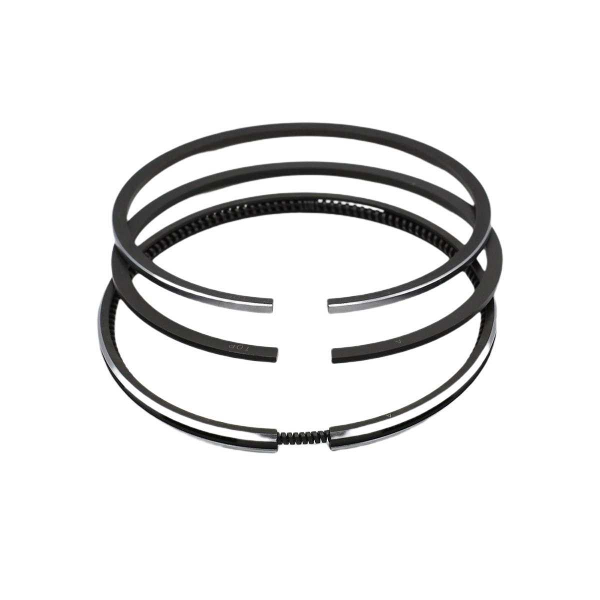 PISTON RING SET (STD - DIAMETER: 82.00 mm) : KUBOTA / D1302 / V1702 / S2600 / REFERENCE NUMBER: 19227-21050