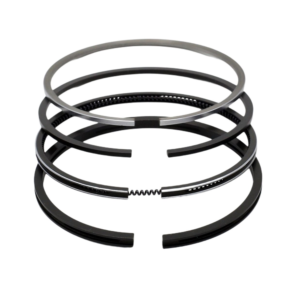 PISTON RING SET (STD - DIAMETER: 87.31 mm) : PETTER / PH-1 / PH-2 / PHW-1 / PHW-2 / REFERENCE NUMBER: 364789/390087/391388/391389