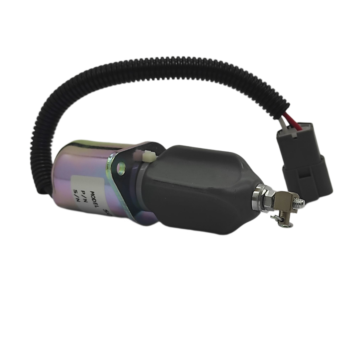 STOP SOLENOID (FUEL SHUT OFF): YANMAR / 4TNE94 / 4TNE98 / 4TNV94 / 4TNV98 / REFERENCE NUMBER: 129953-77811