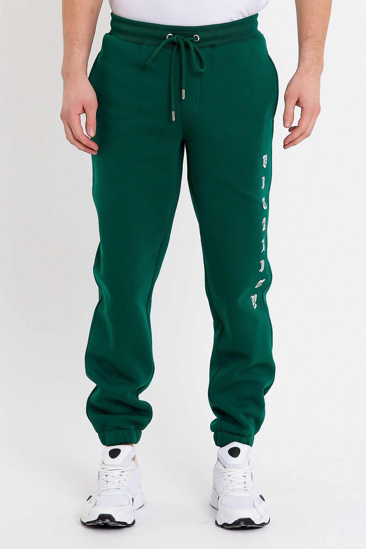 Baskılı Oversize Yeşil Erkek Eşofman