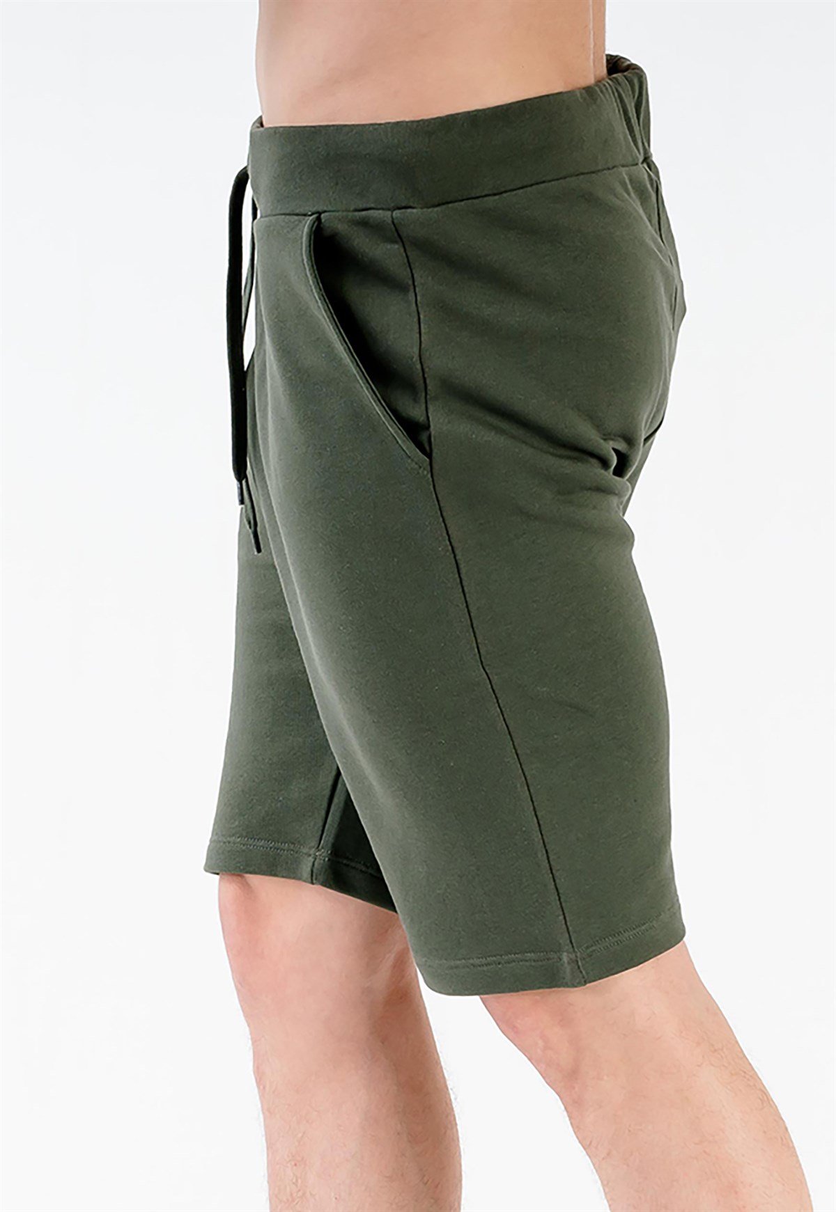 Haki Basic Erkek Spor Şortu