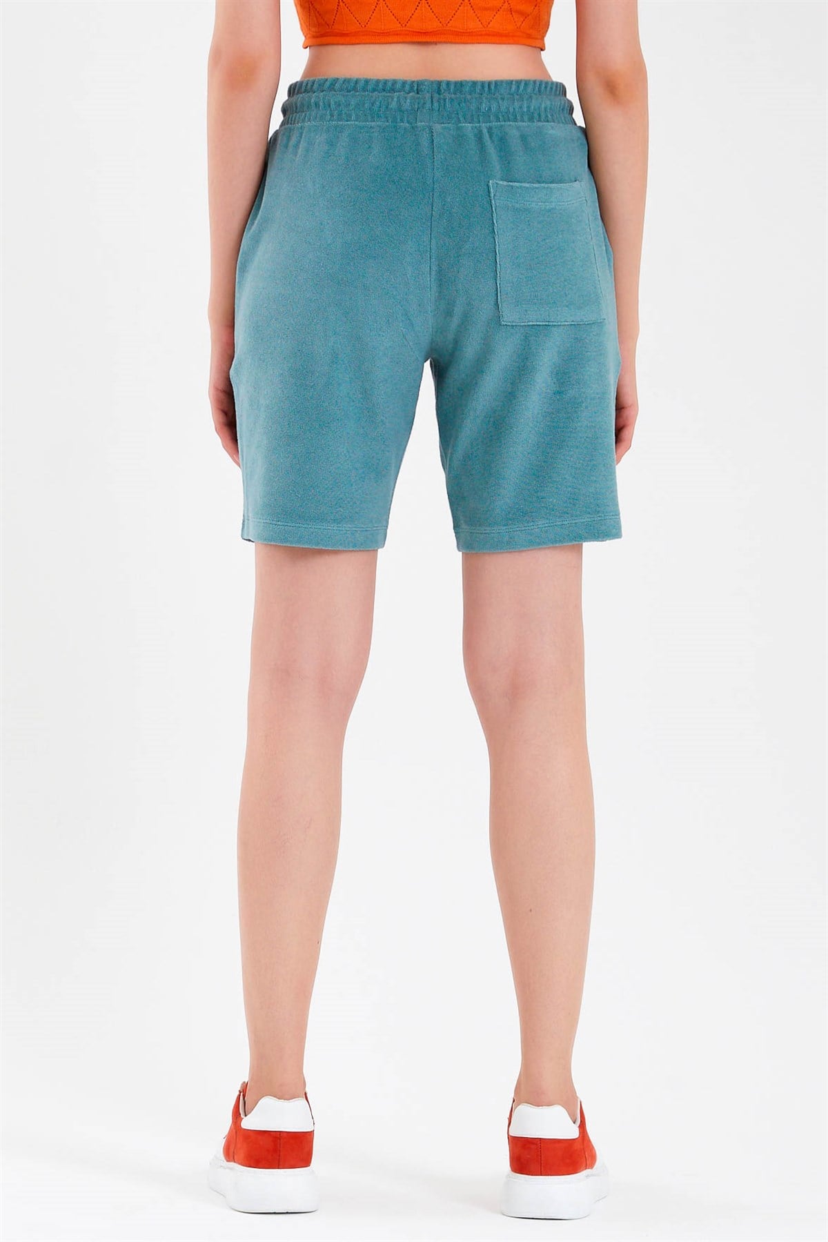 Boyfriend Shorts in Blue