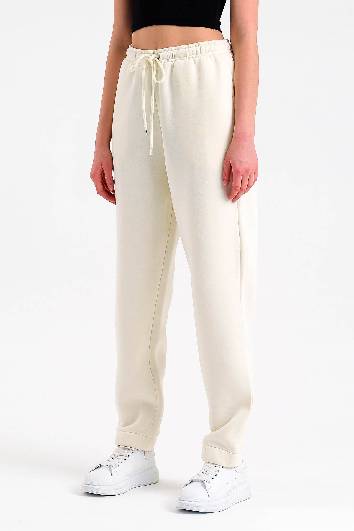 Oversized Jogger in Beige