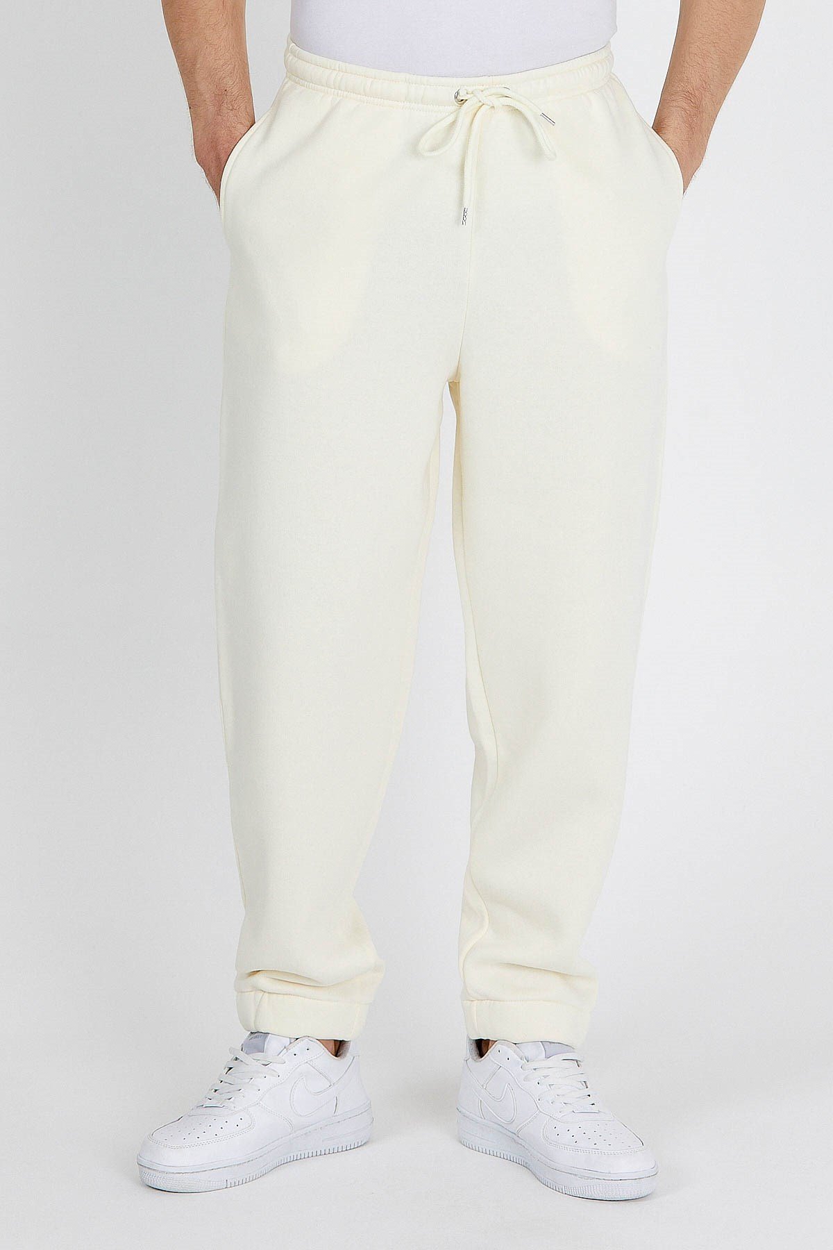 Oversized Jogger in Beige
