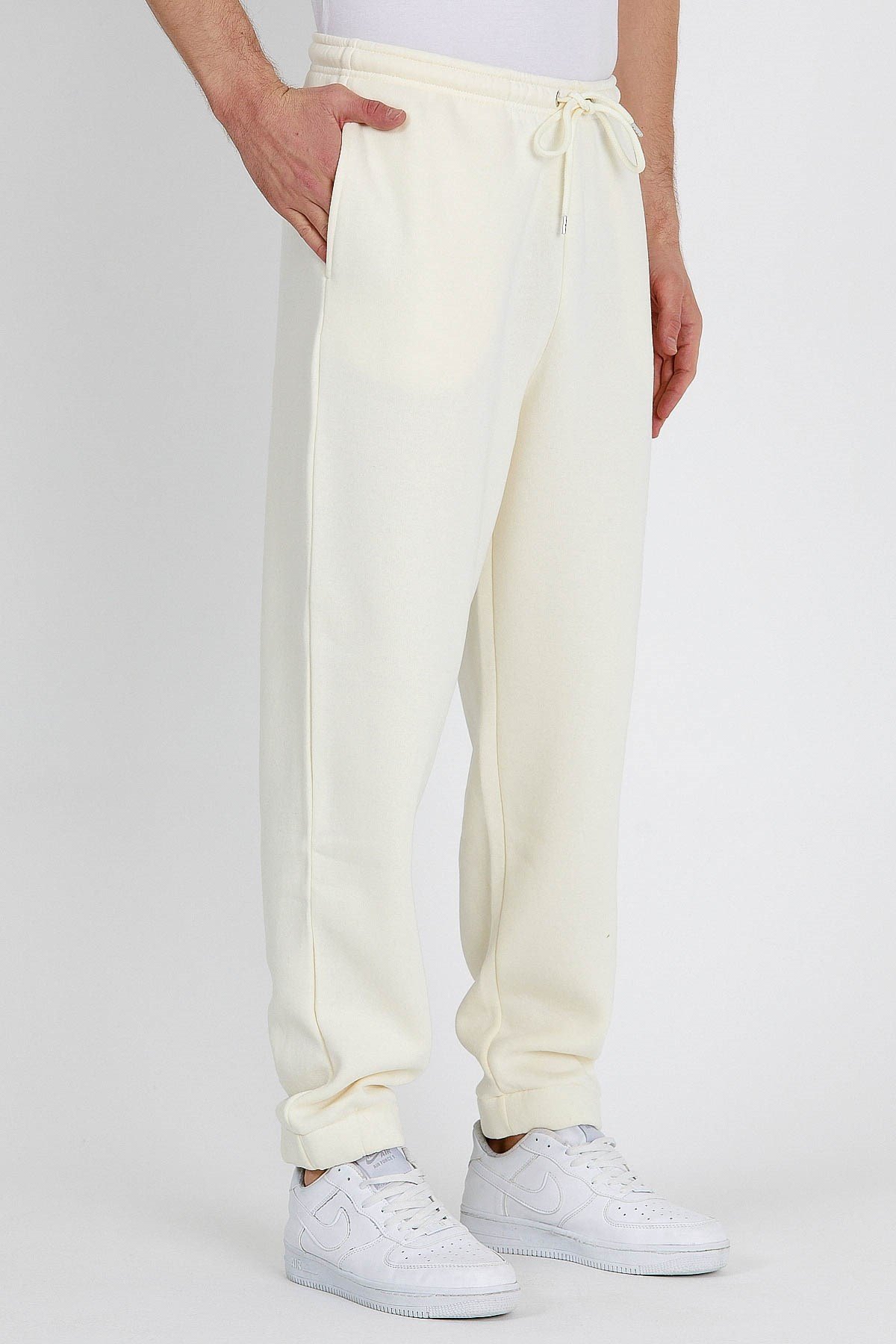 Oversized Jogger in Beige