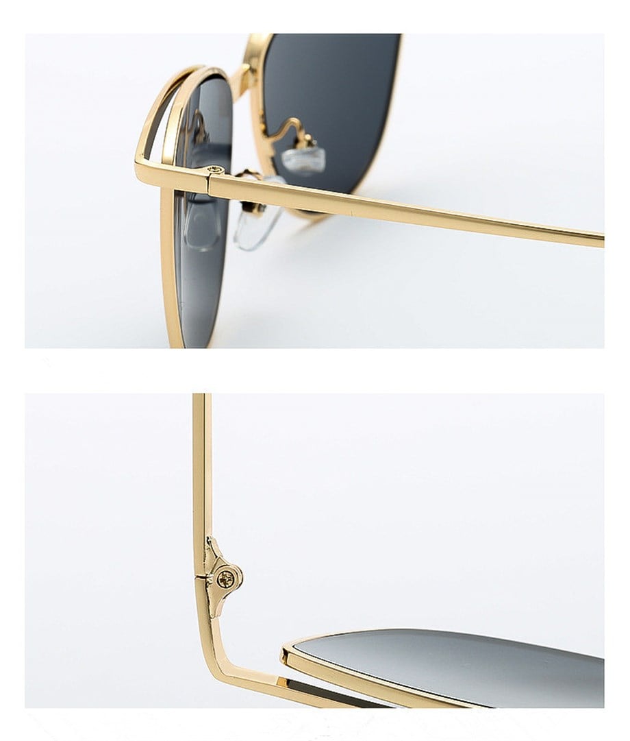 MULIER BULIA Aynalı Siyah Cat Eye Güneş Gözlüğü