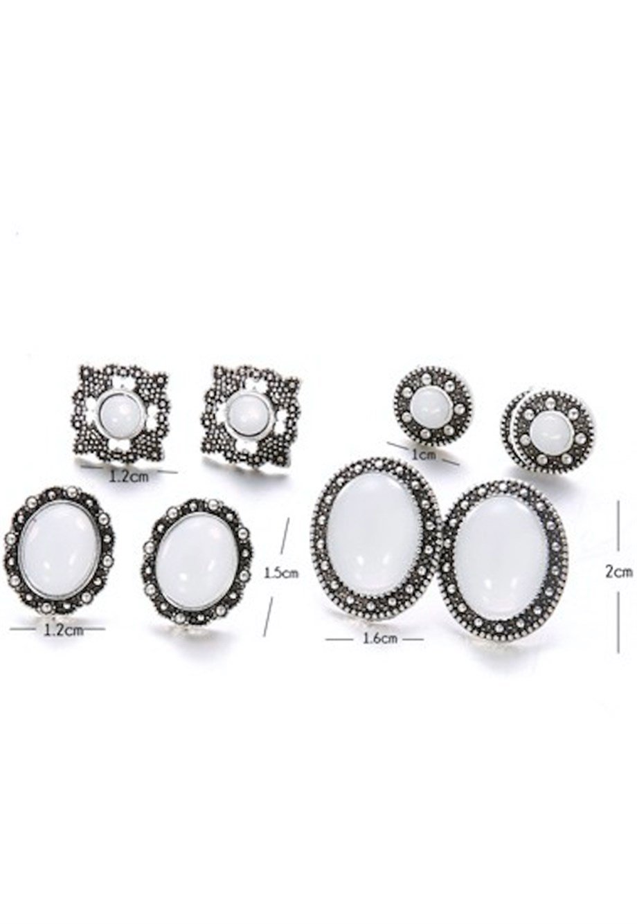 MULIER BULIA Opal Taşlı Küpe Seti