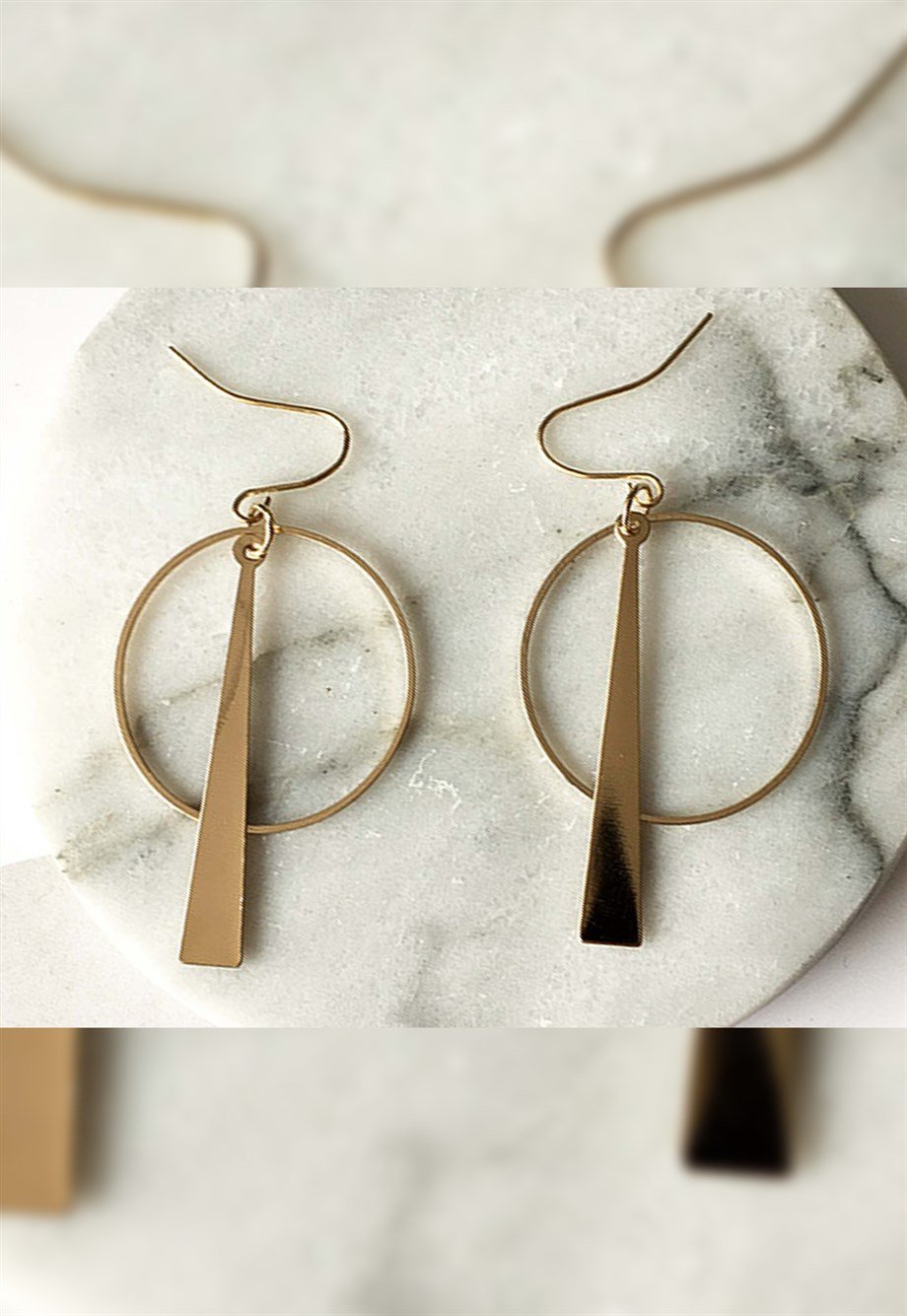 MULIER BULIA Retro Geometrik Küpe