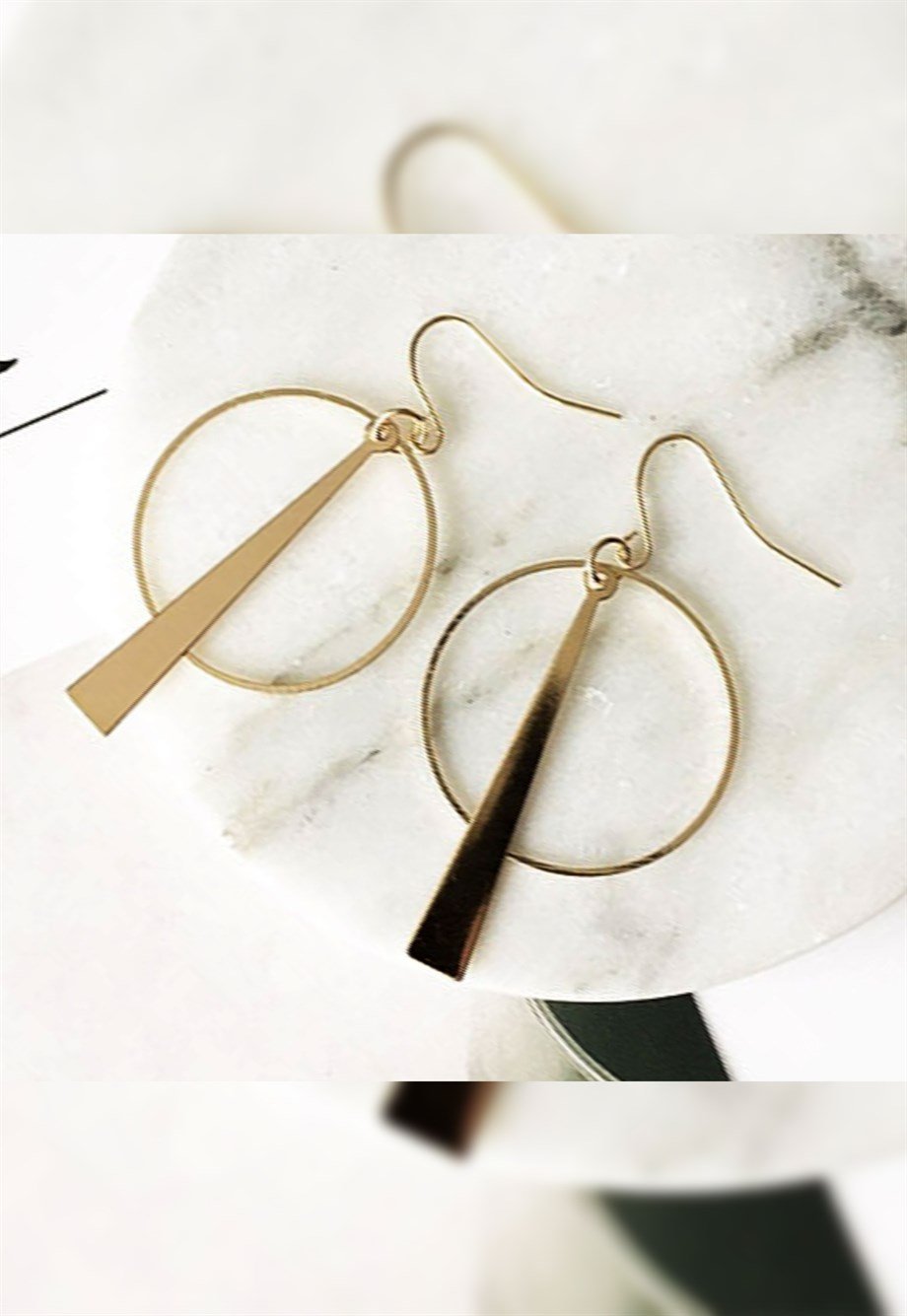 MULIER BULIA Retro Geometrik Küpe