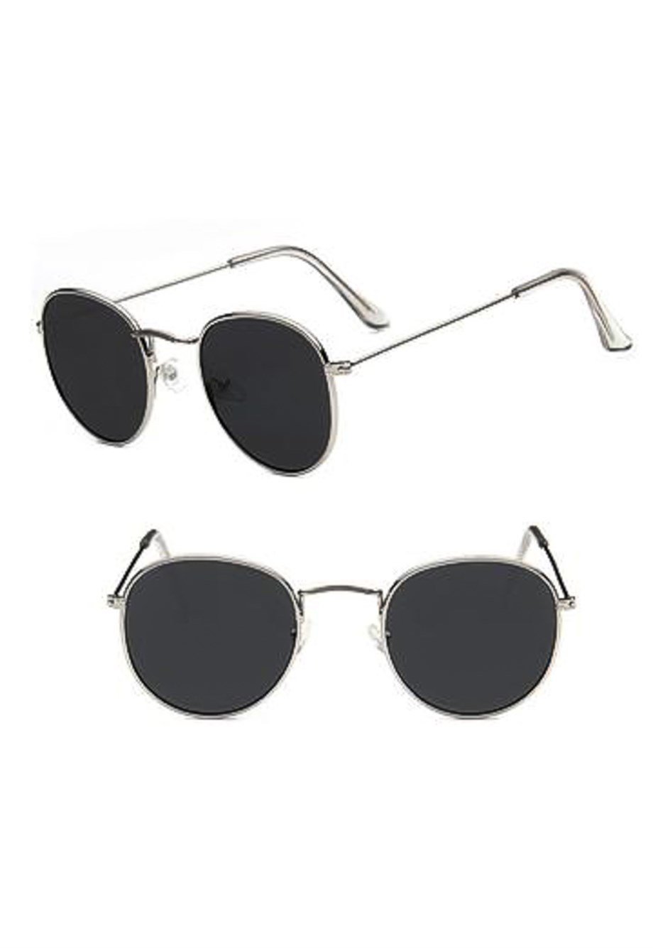 MULIER BULIA Siyah Oval Güneş Gözlüğü