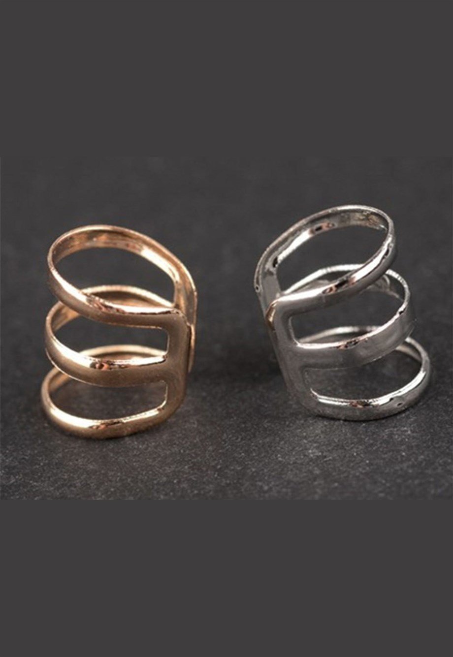 MULIER BULIA Üçlü Kıkırdak Küpe