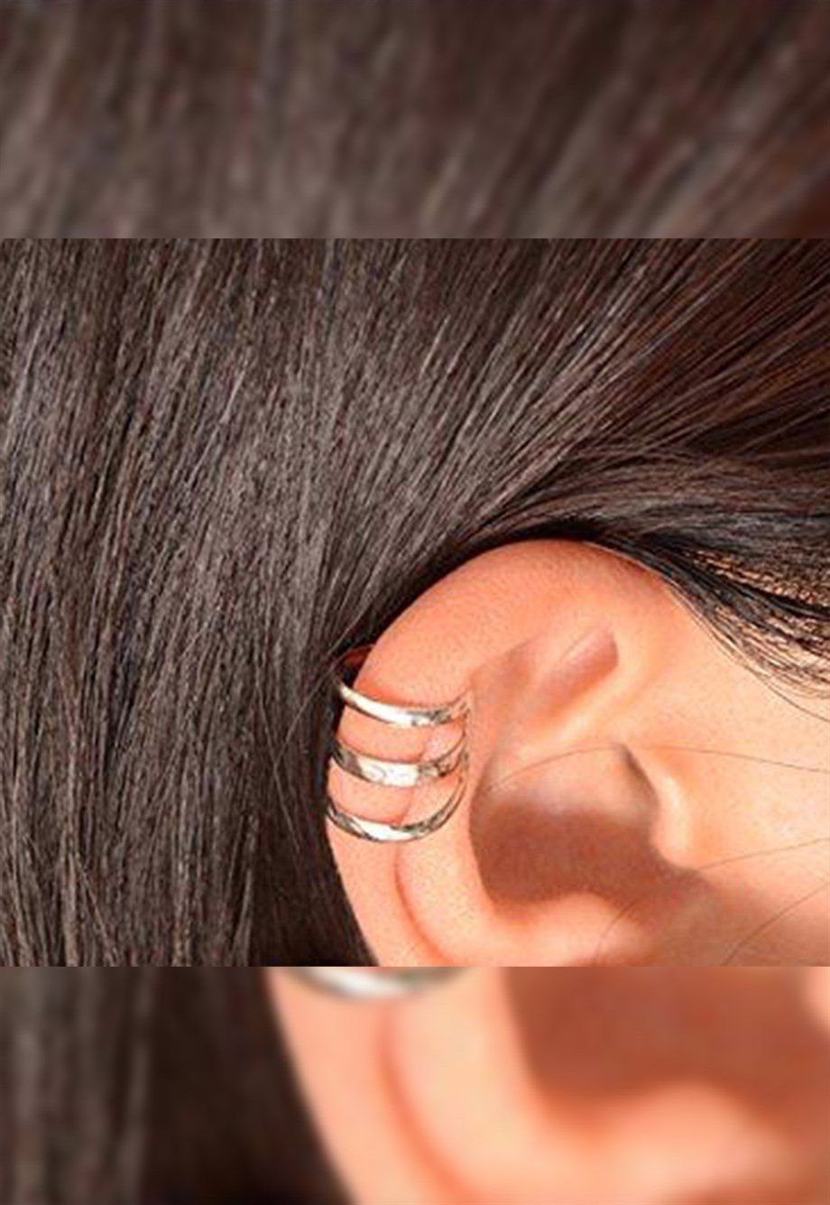 MULIER BULIA Üçlü Kıkırdak Küpe