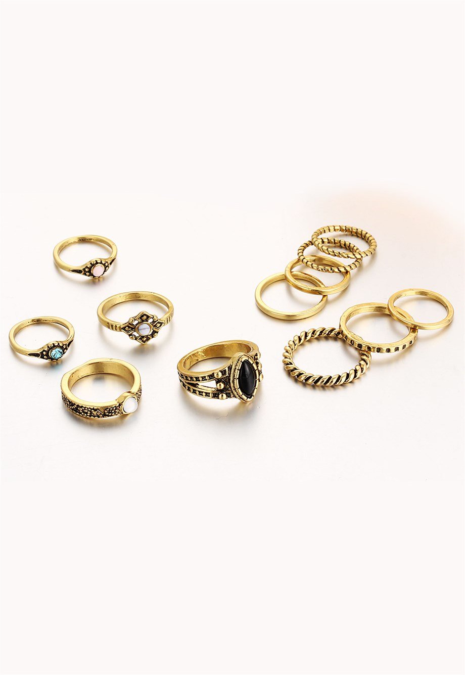 MULIER BULIA Vintage Eklem Yüzüğü Seti