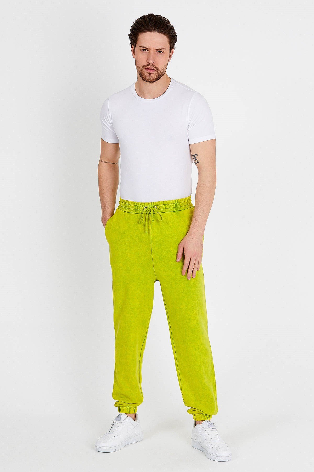 Oversized Jogger in Green