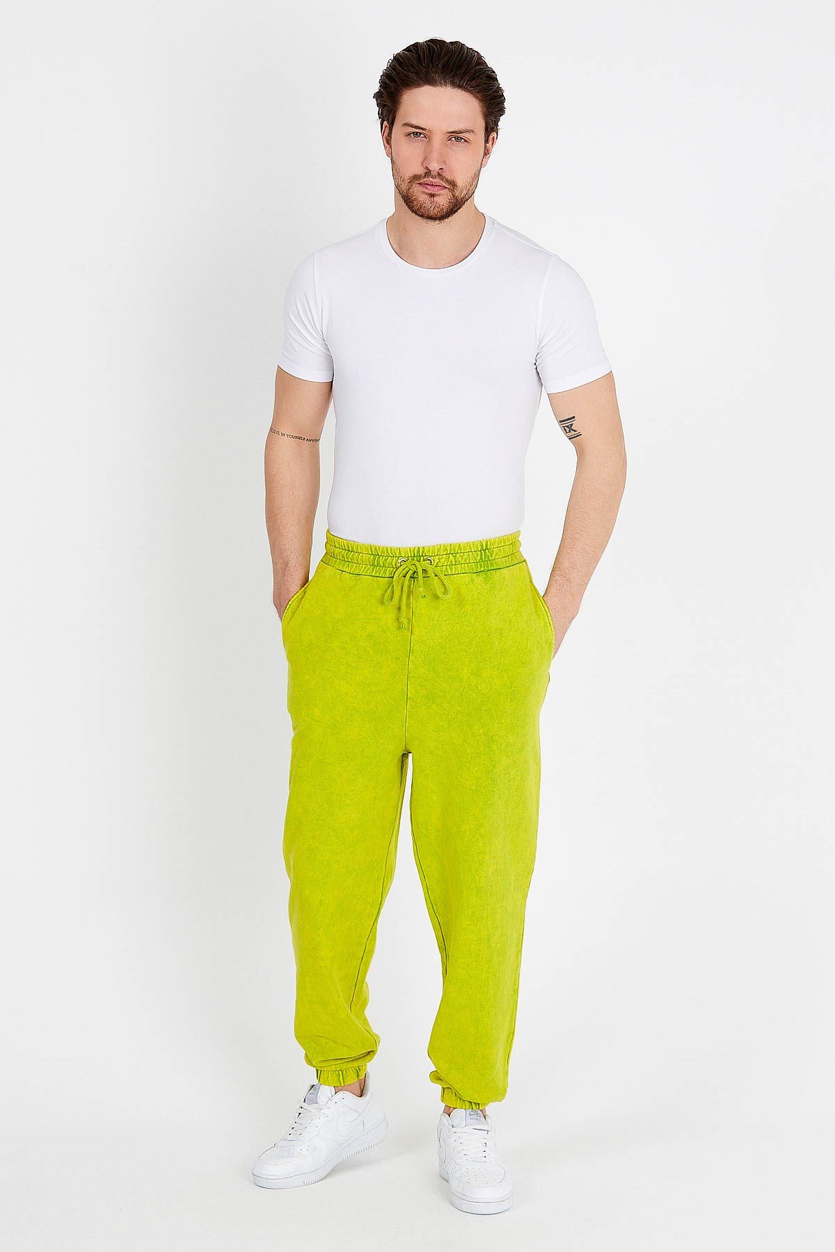 Oversized Jogger in Green