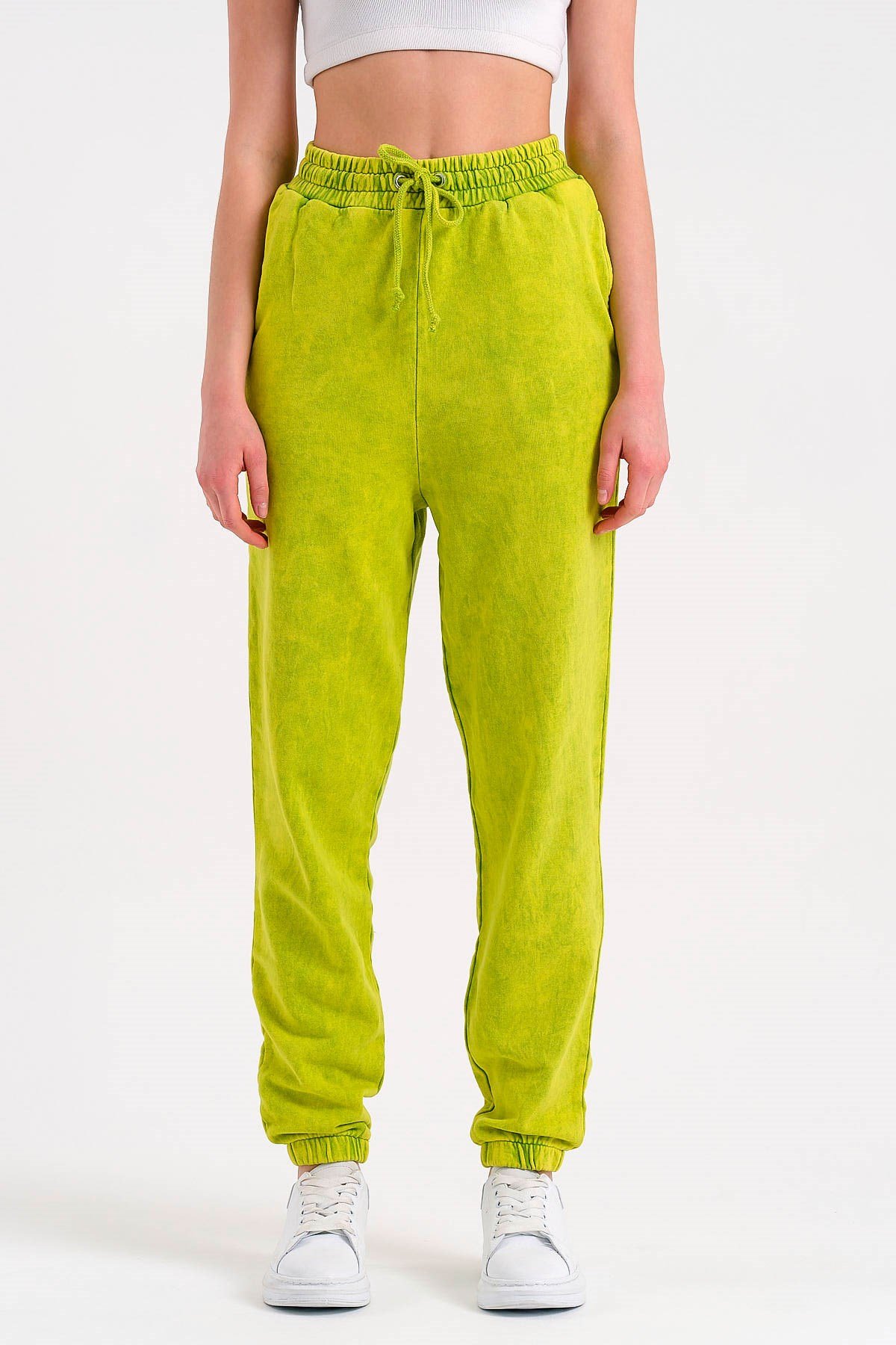 Oversized Jogger in Green