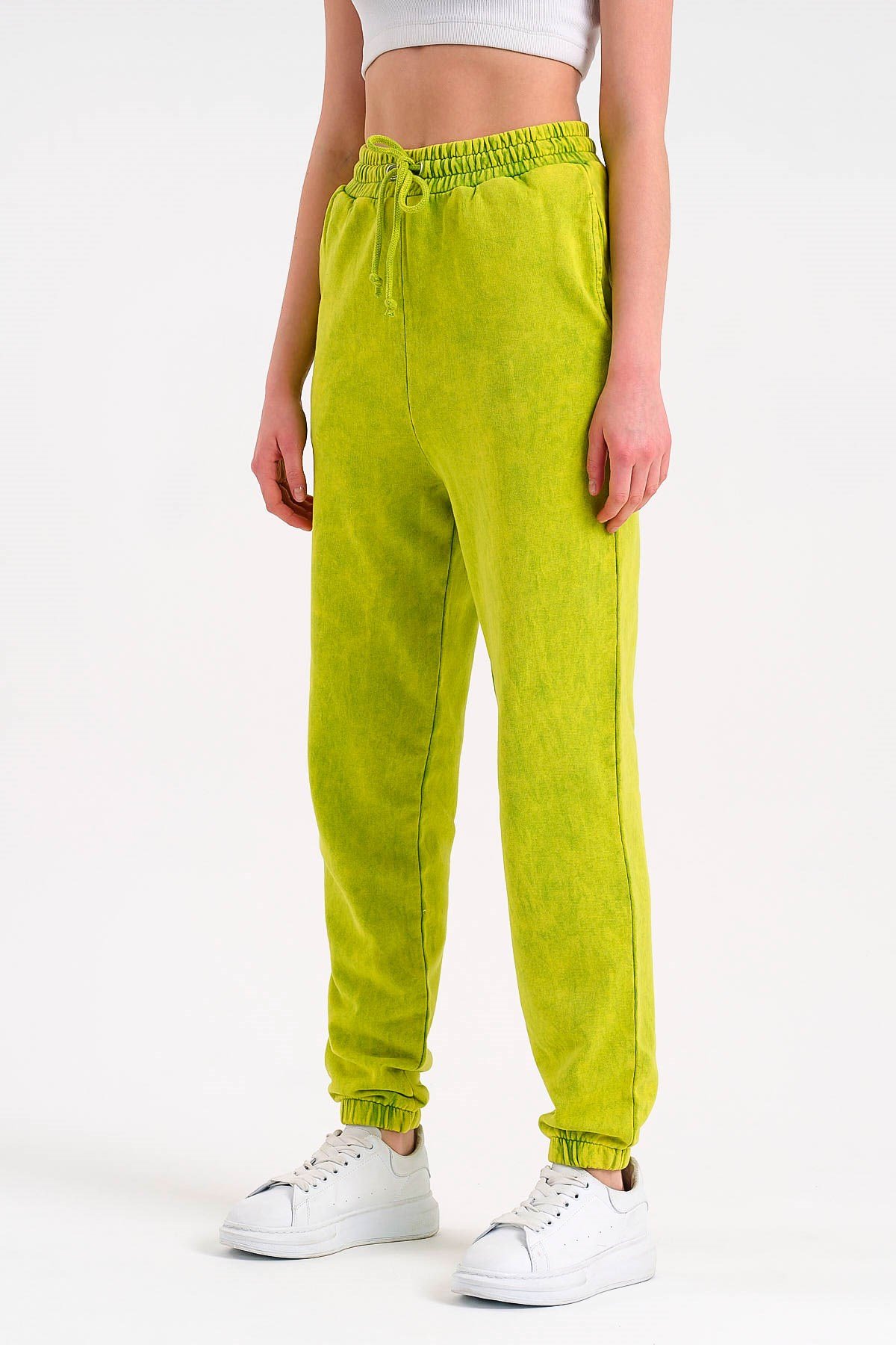 Oversized Jogger in Green