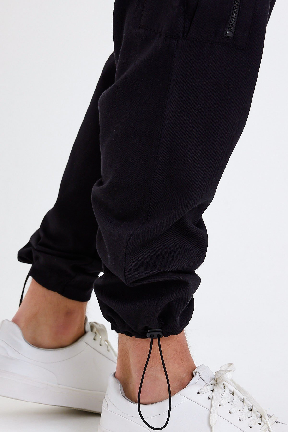 Siyah Erkek Kargo Pantolon