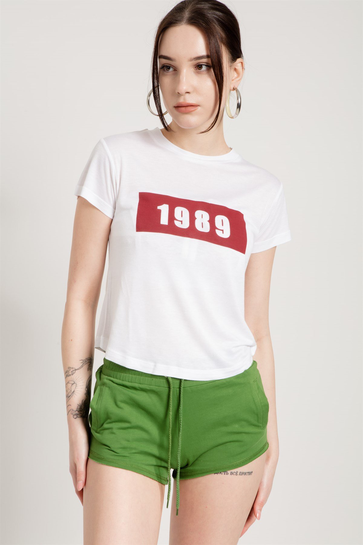 Organic Lightweight Jersey Runner Shorts in Green