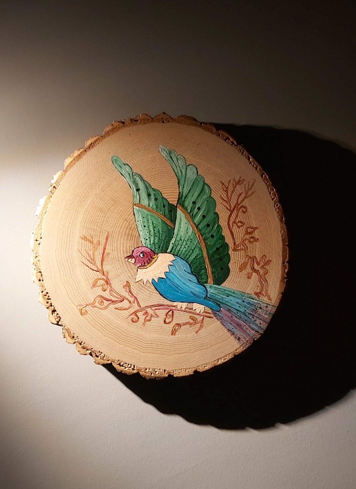 Hummingbird Ahşap Tablo