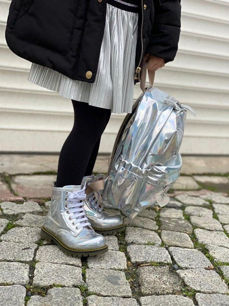 Charm Kız Çocuk Sırt Çantası Gümüş