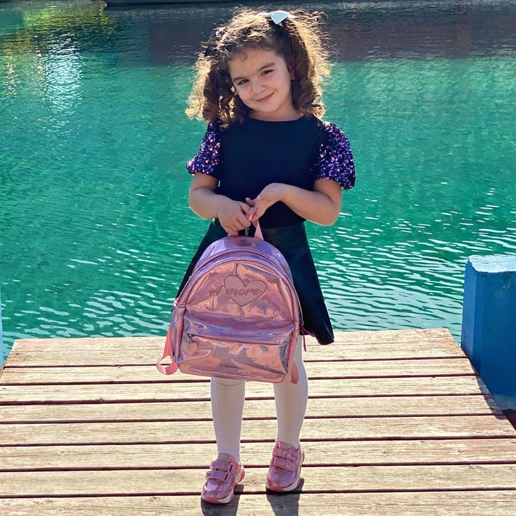 Charm Kız Çocuk Sırt Çantası Pembe