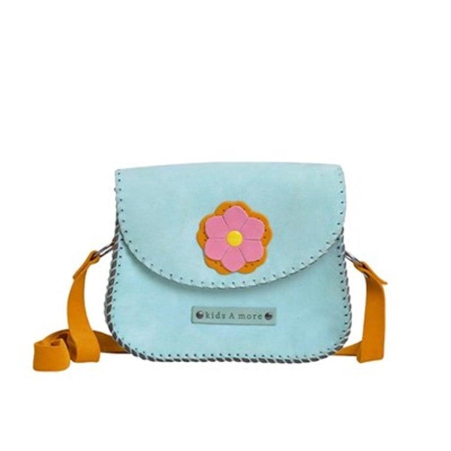 Flower Kız Çocuk Postacı Çanta Mint