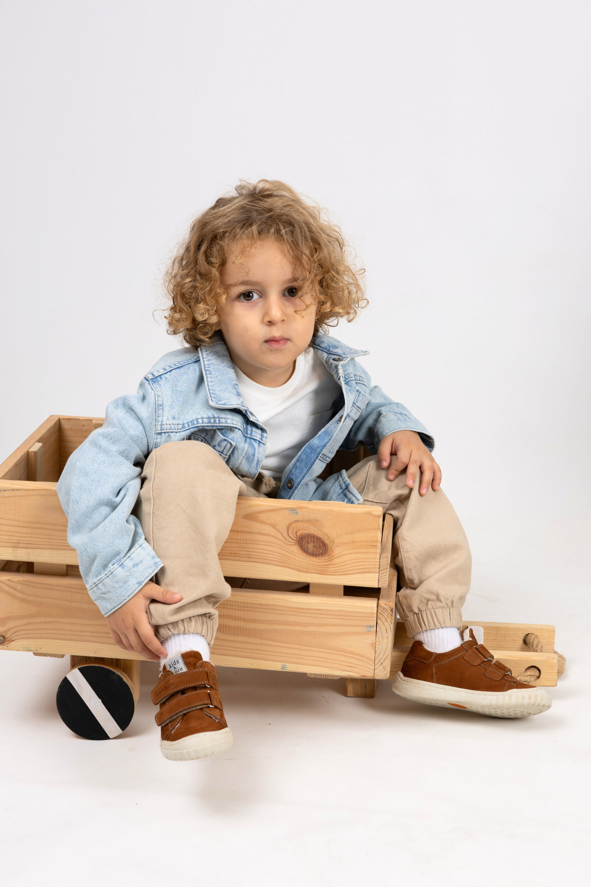 Pearl Çift Cırtlı Deri İçi Kürklü Unisex Ayakkabı Tarçın