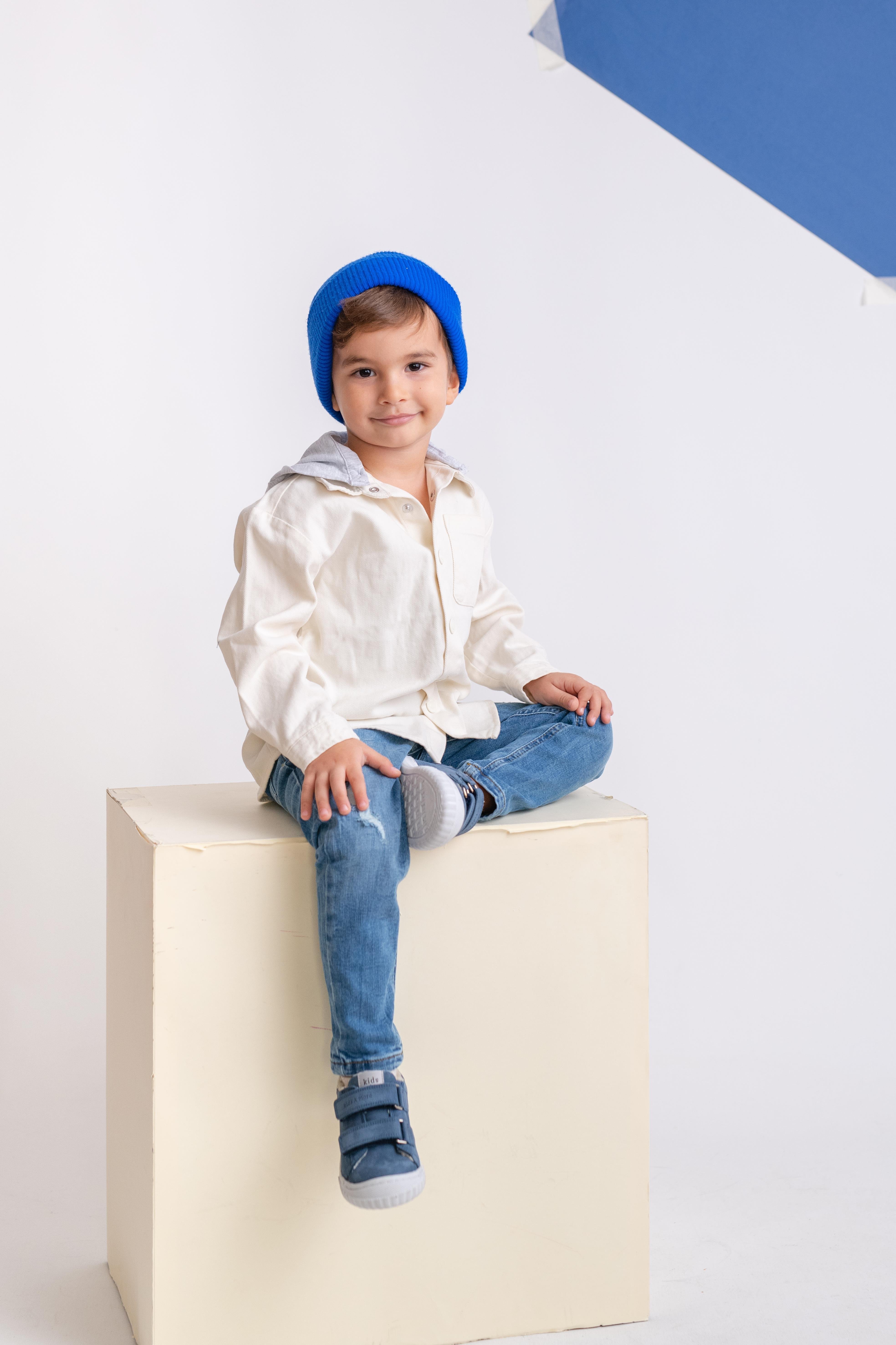 Pearl Çift Cırtlı Deri İçi Kürklü Unisex Ayakkabı Kot