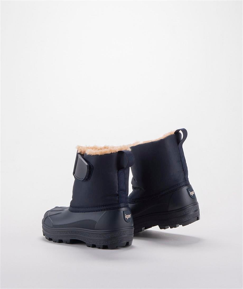 W10259 Neu İgor Marka Unisex Çocuk Kar Ve Yağmur Botu Lacivert