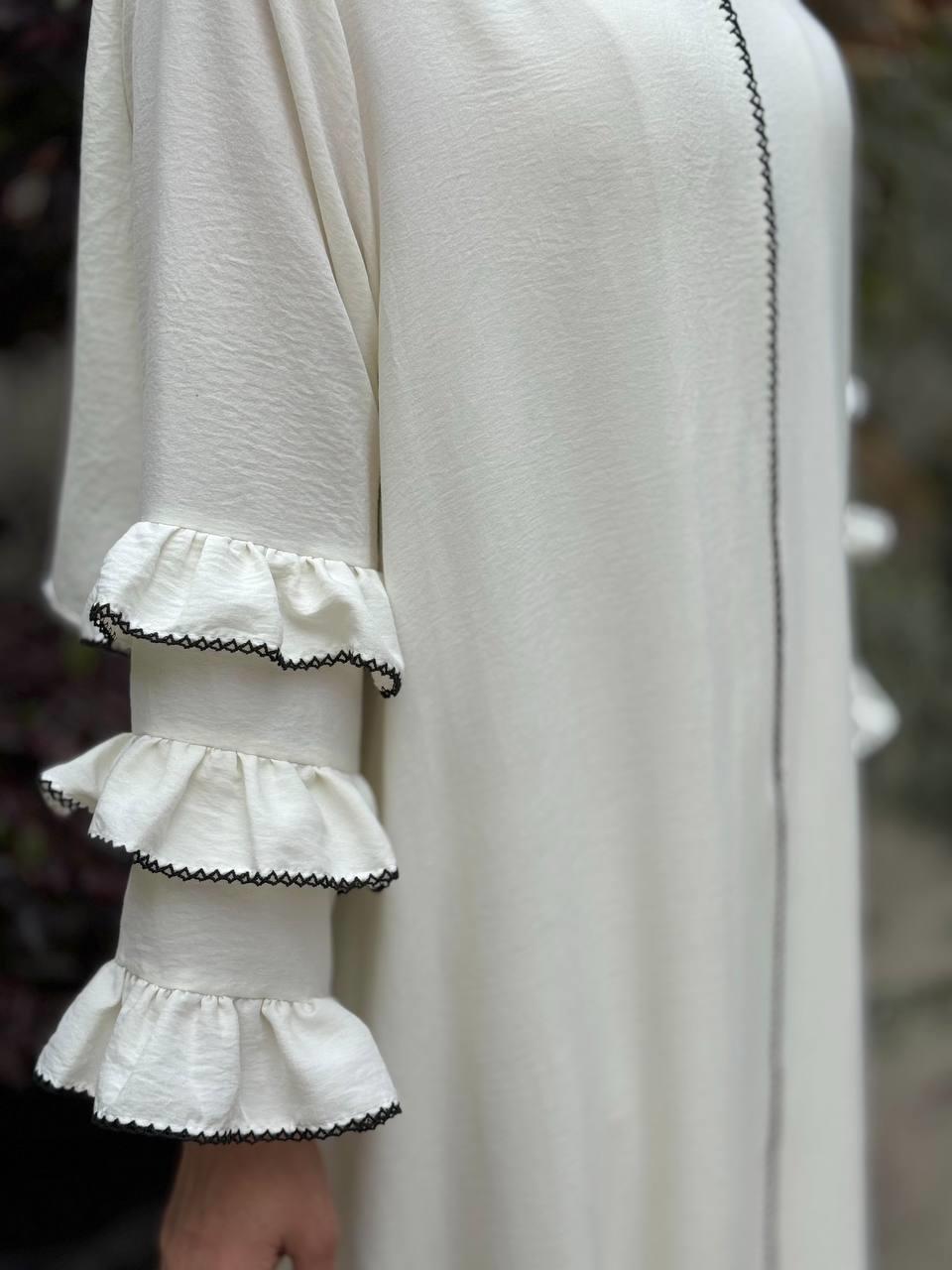  Ferace ve Şal İkili Takim Ekru