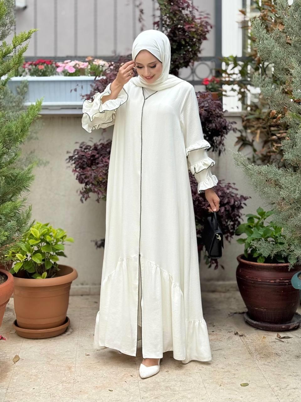  Ferace ve Şal İkili Takim Ekru