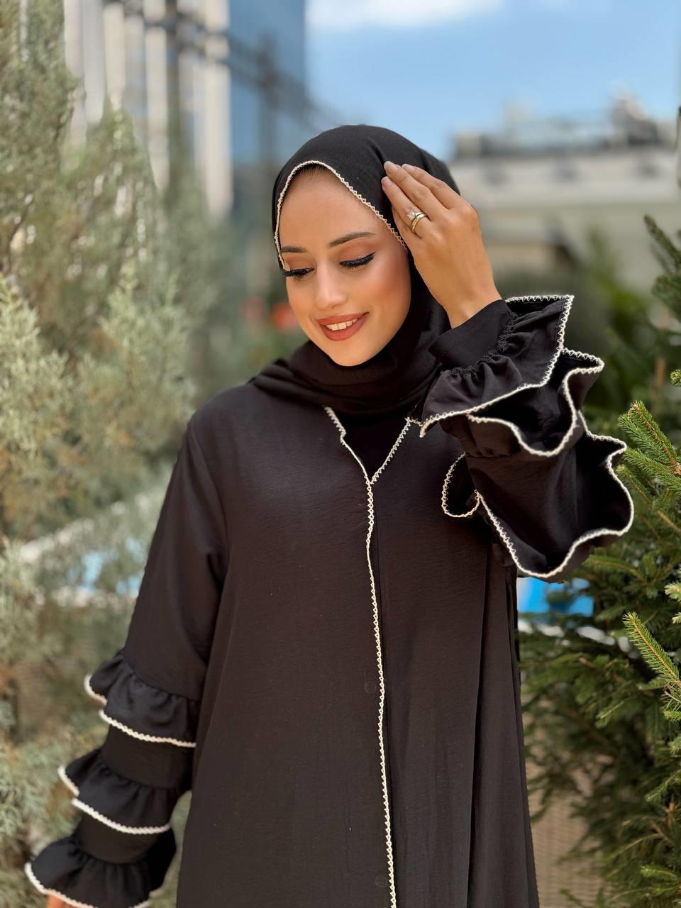  Ferace ve Şal İkili Takim Siyah