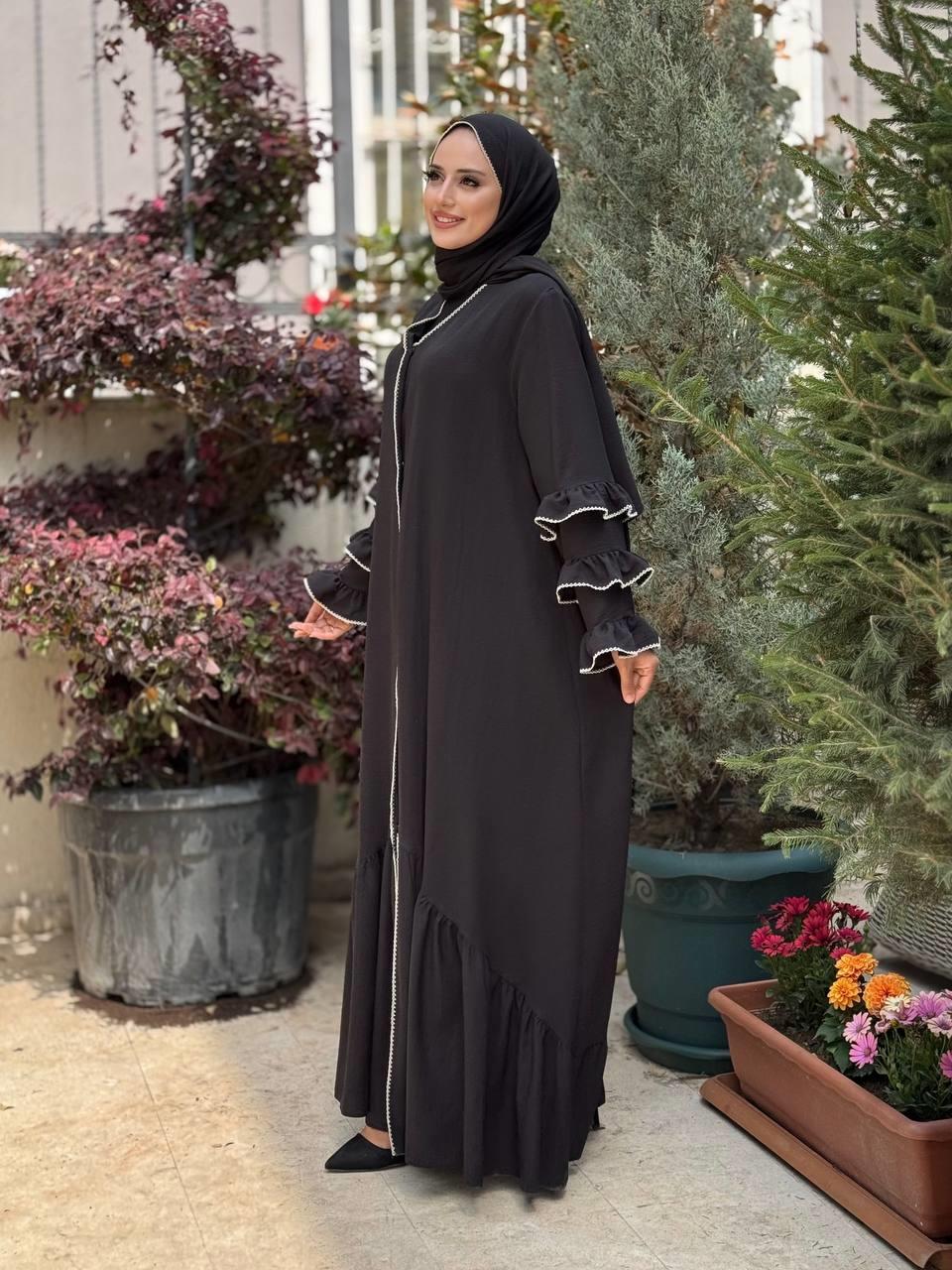  Ferace ve Şal İkili Takim Siyah