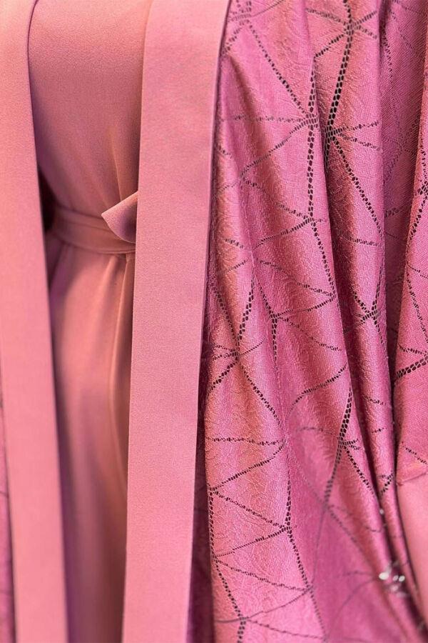 Abaya Tulum Takım  Gül Kurusu