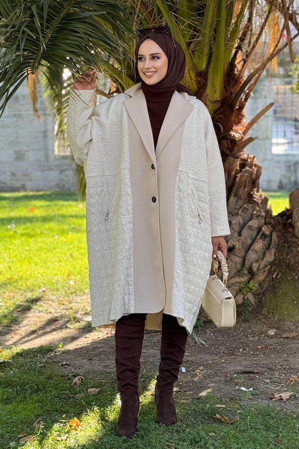 Astarlı Cepli Kapitone Kaban Taş