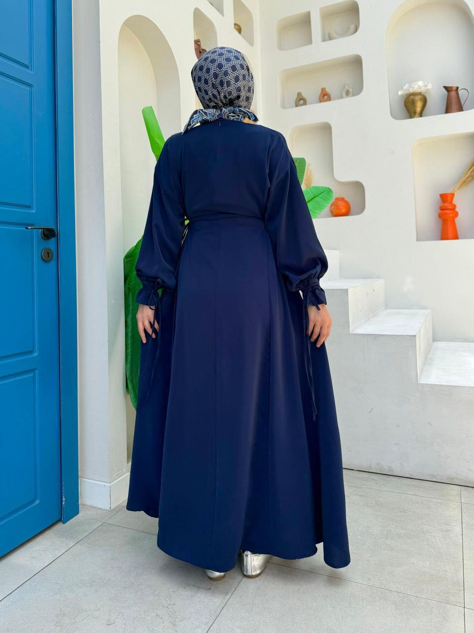 Bağlamalı Elbise  Bordo
