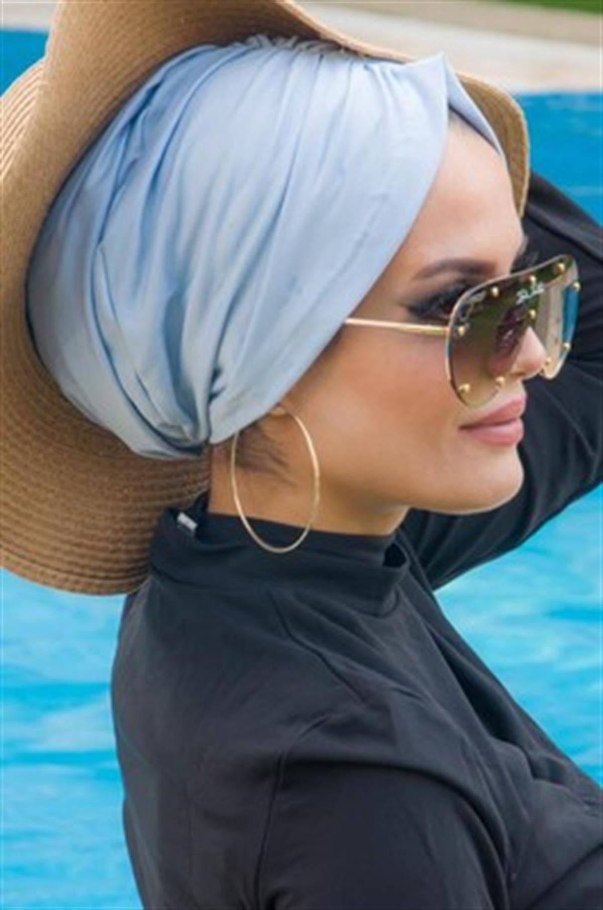 Bebe Mavisi Deniz Bonesi