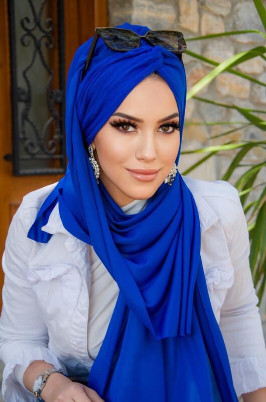 Siyah Kırçıllı Gri Burgu Bandana Hazır Şal