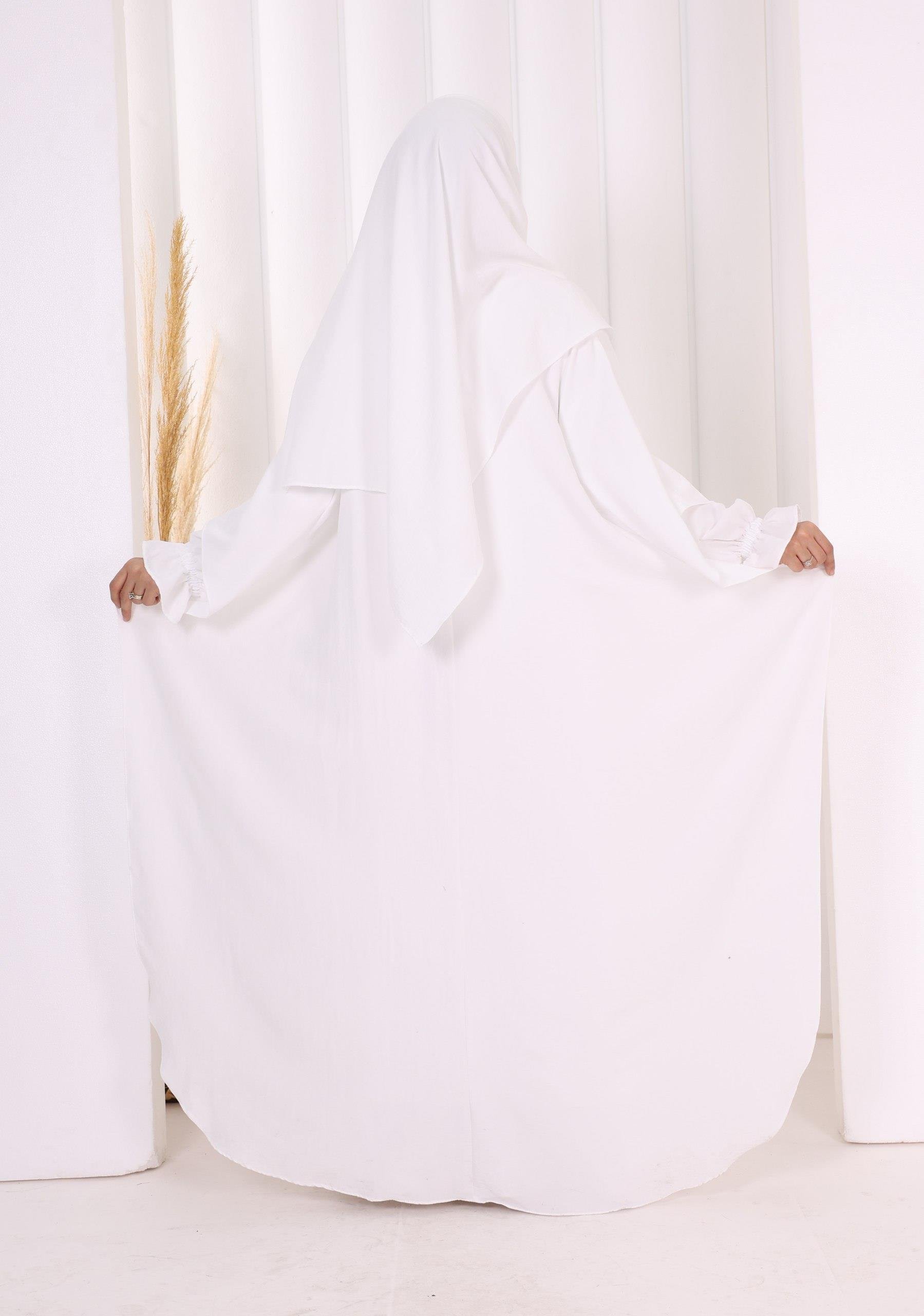 Elbise Panço ve Şal Takım Beyaz