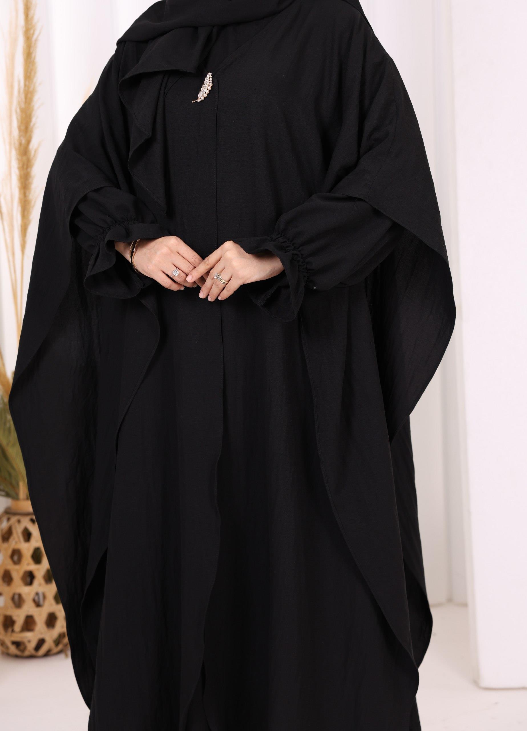 Elbise Panço ve Şal Takım Siyah