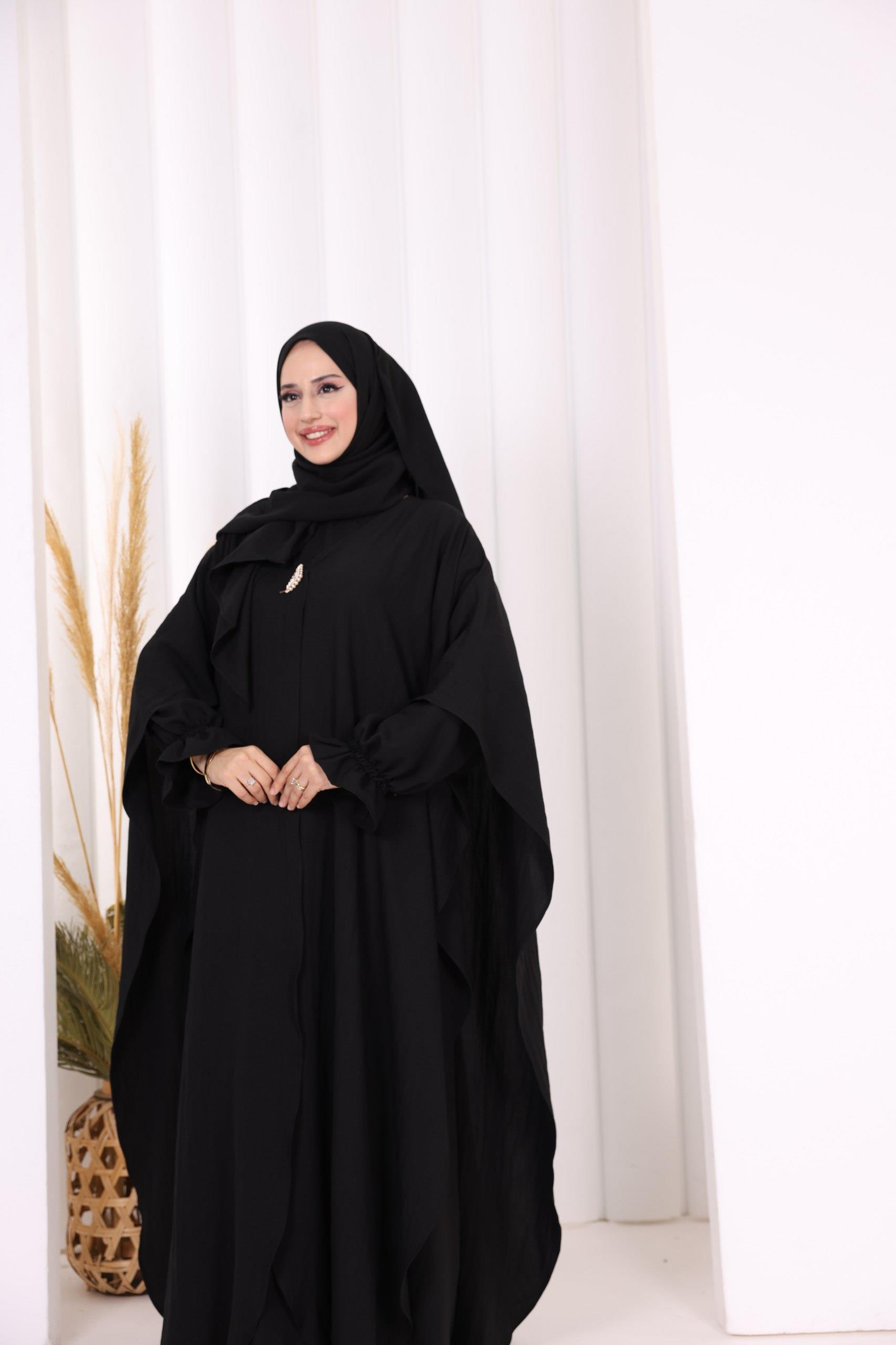 Elbise Panço ve Şal Takım Siyah