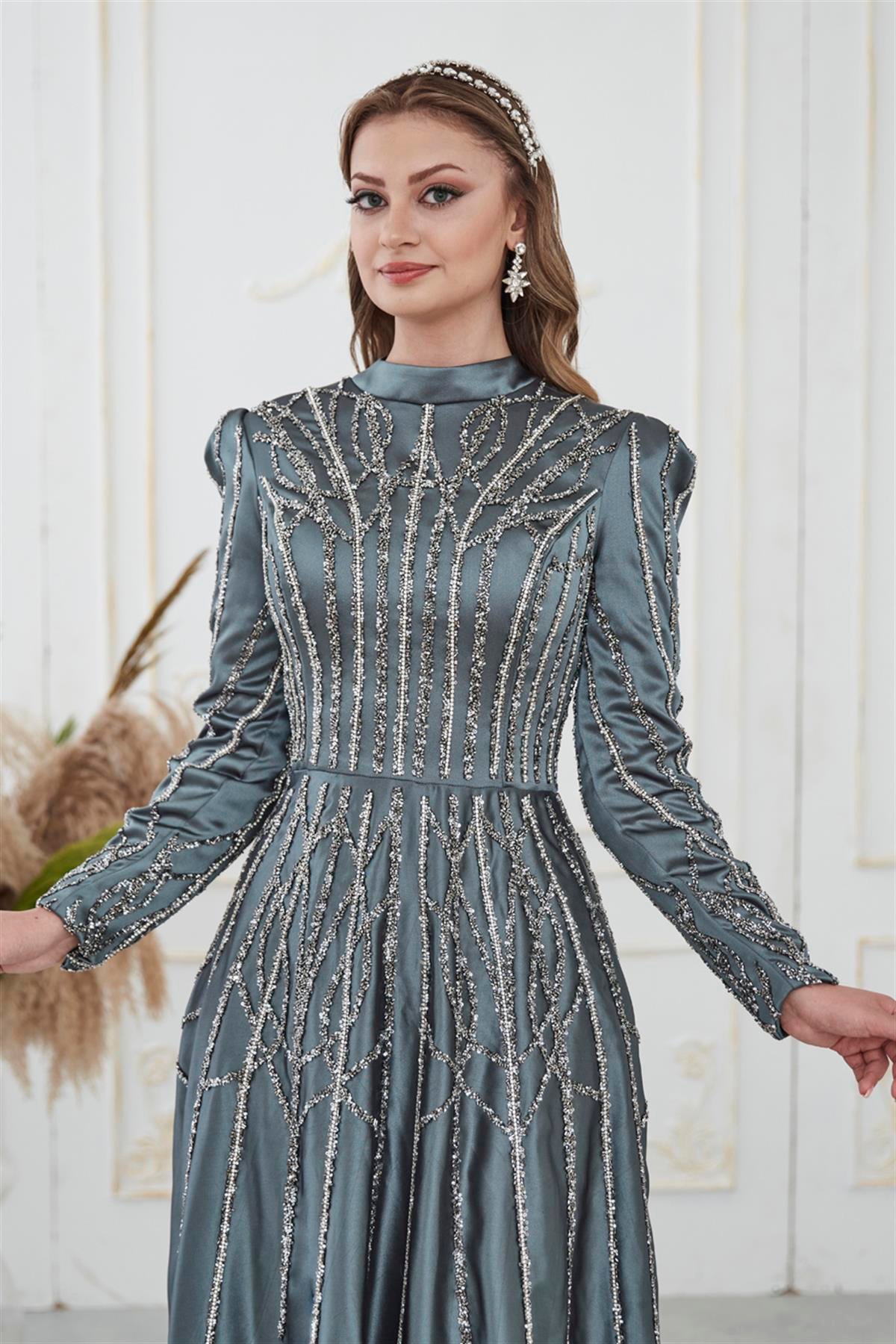 Emma Tesettür Abiye Çağla