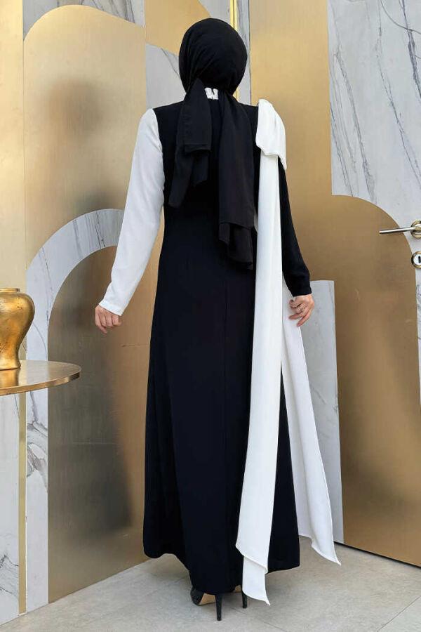 Fiyonk Abiye Elbise Siyah