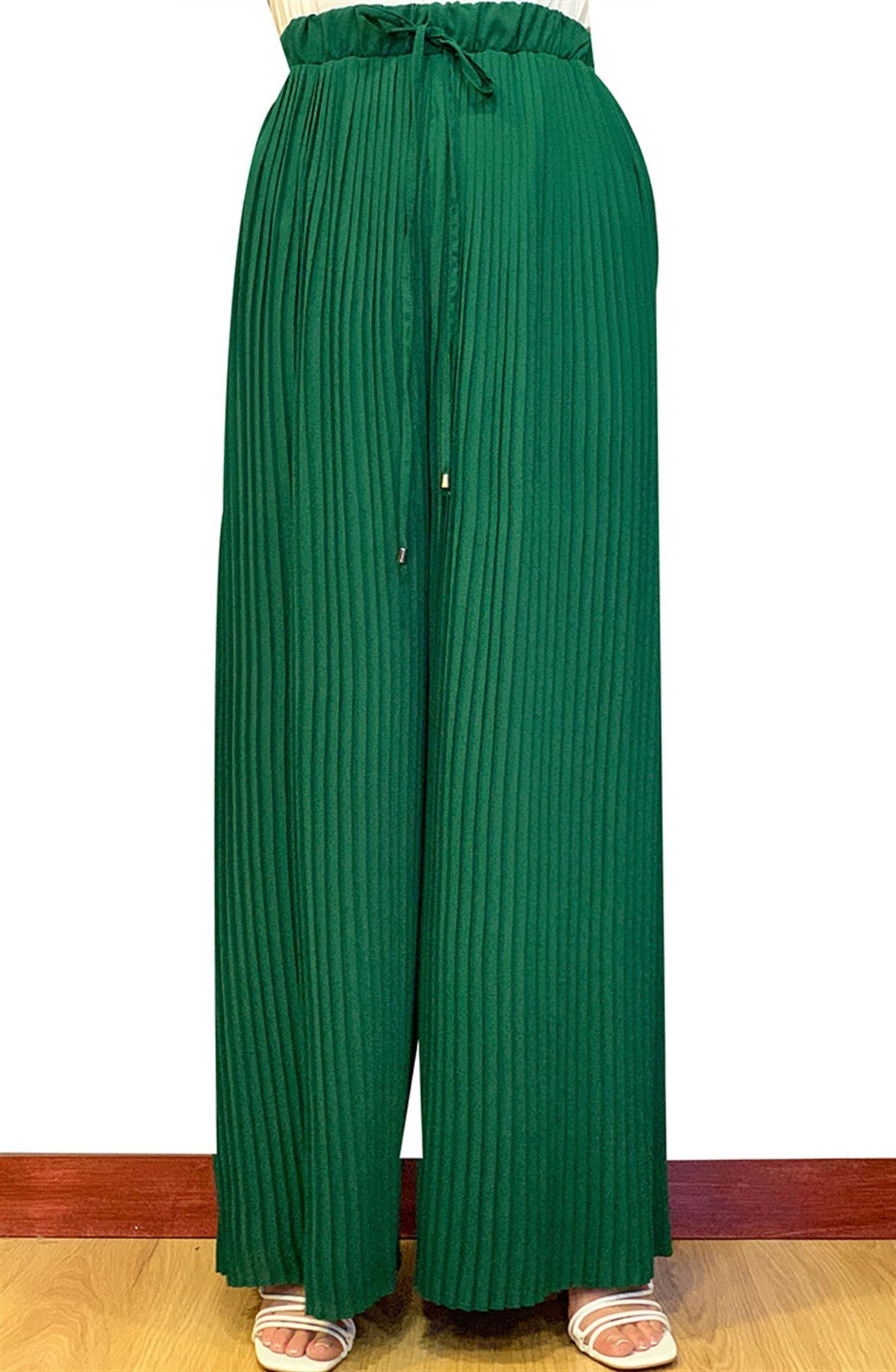 Haki Piliseli Pantolon 