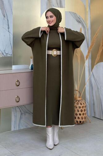 Zümrüt Triko Hırka