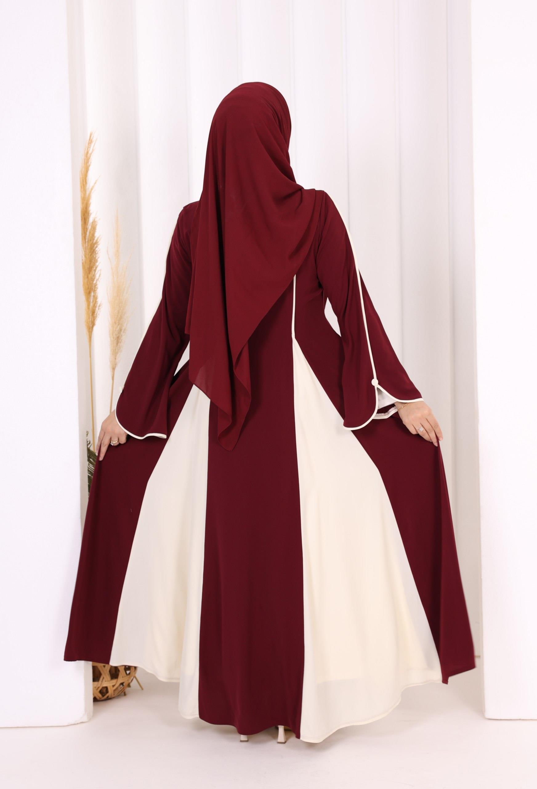 İki Renkli Feracemiz Bordo