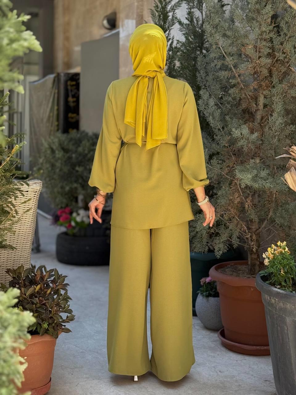 İkili Takım Yağ Yeşili 