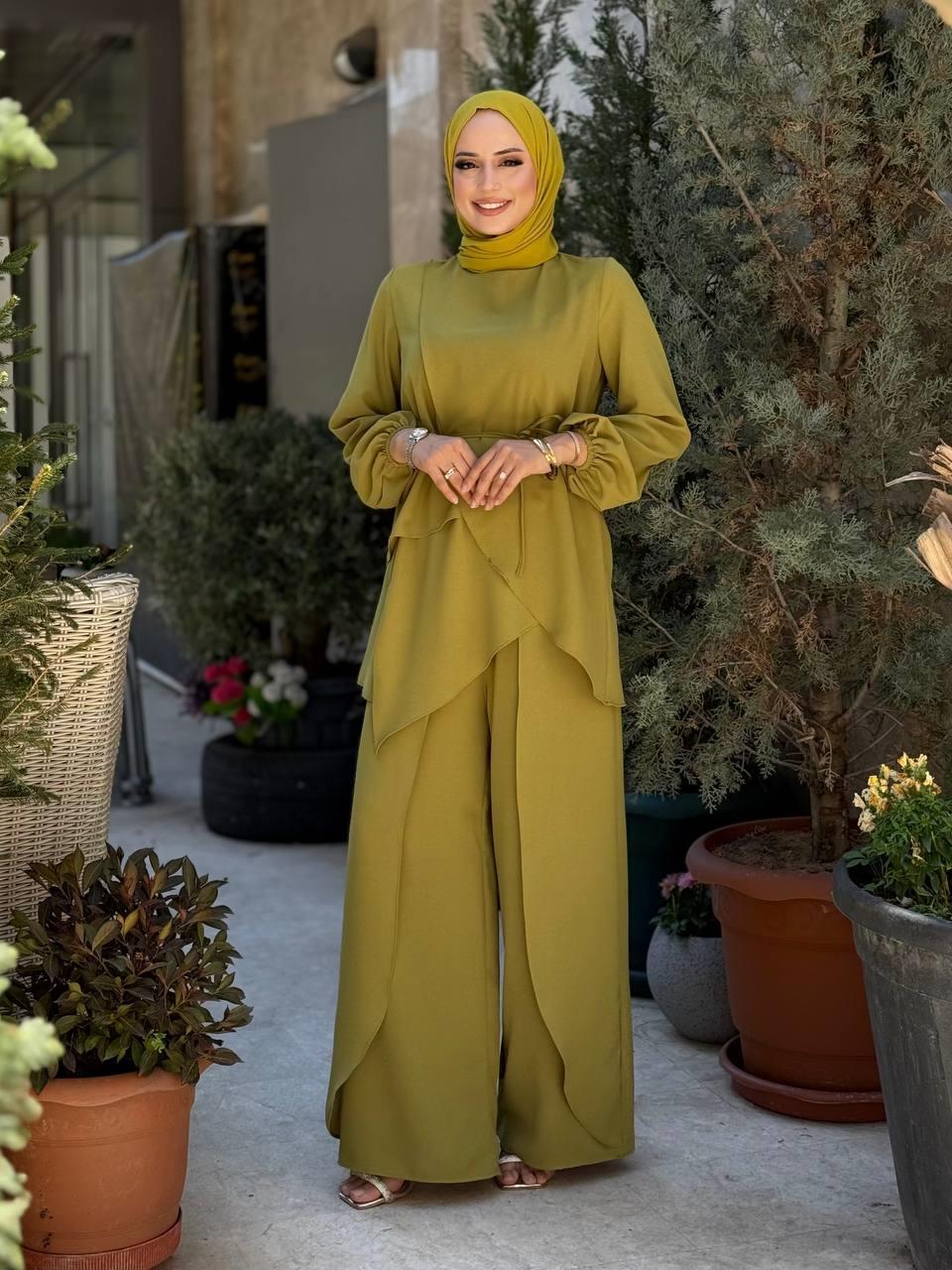 İkili Takım Yağ Yeşili 