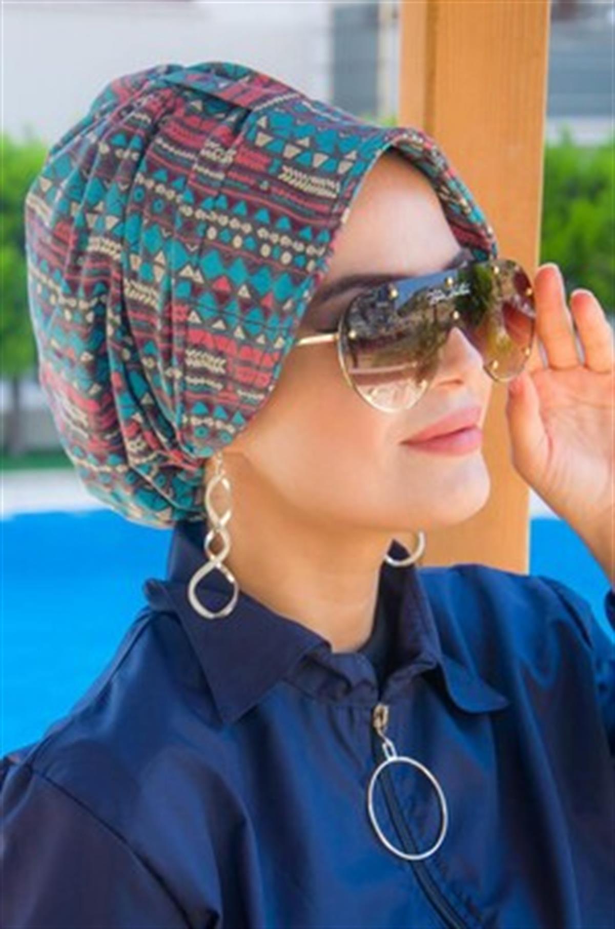Kot Desenli Deniz Şapkası